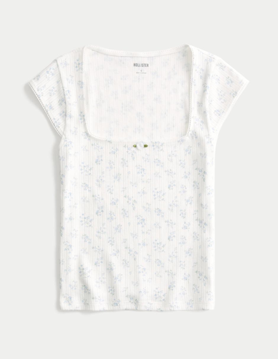 Playera manga corta para mujer 3