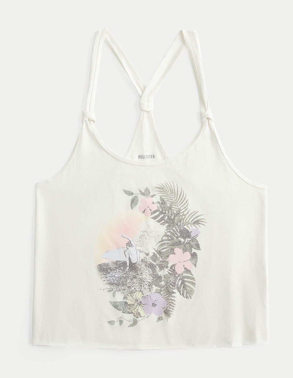 Playera cuello redondo para mujer