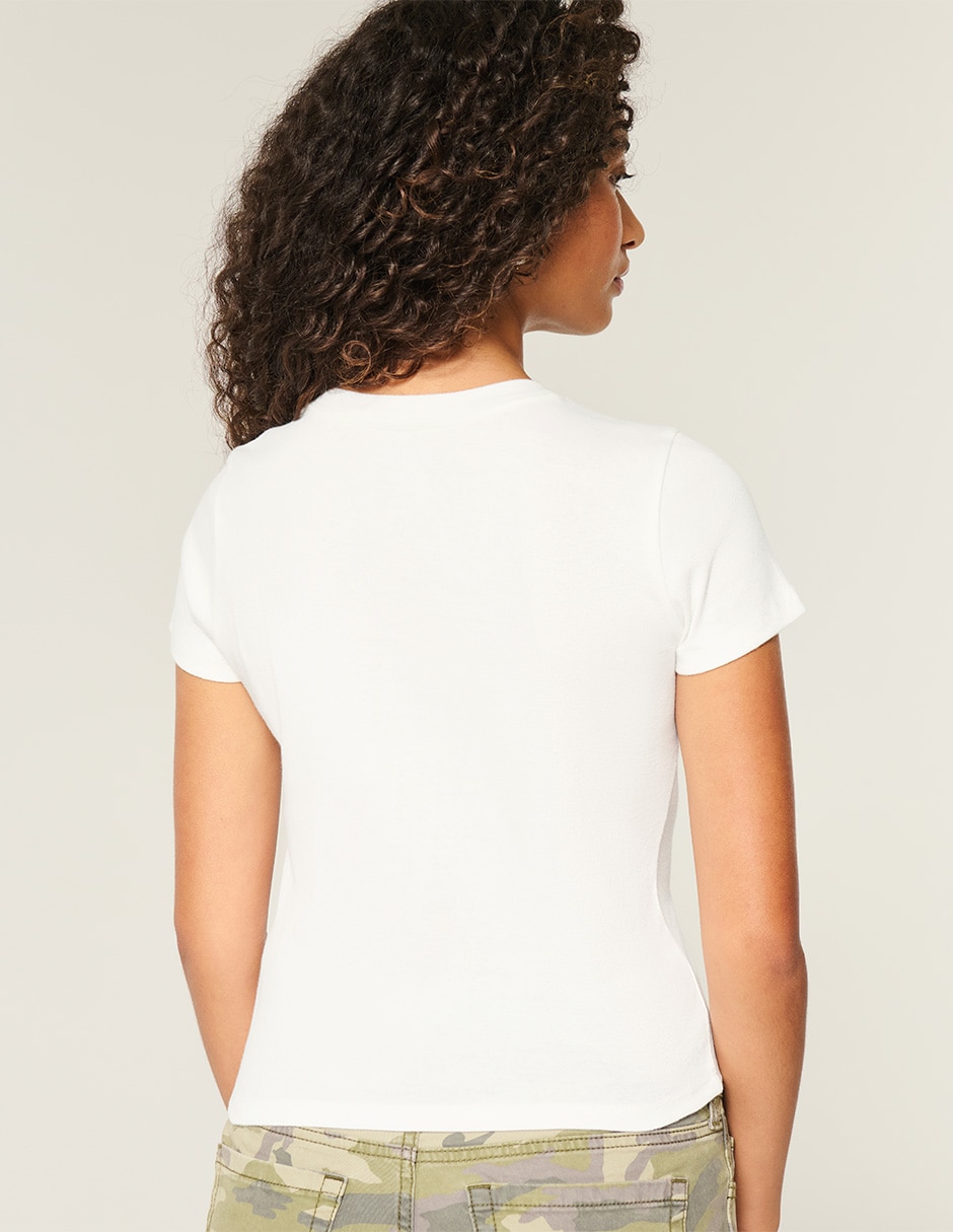 Blusa manga corta para mujer 2