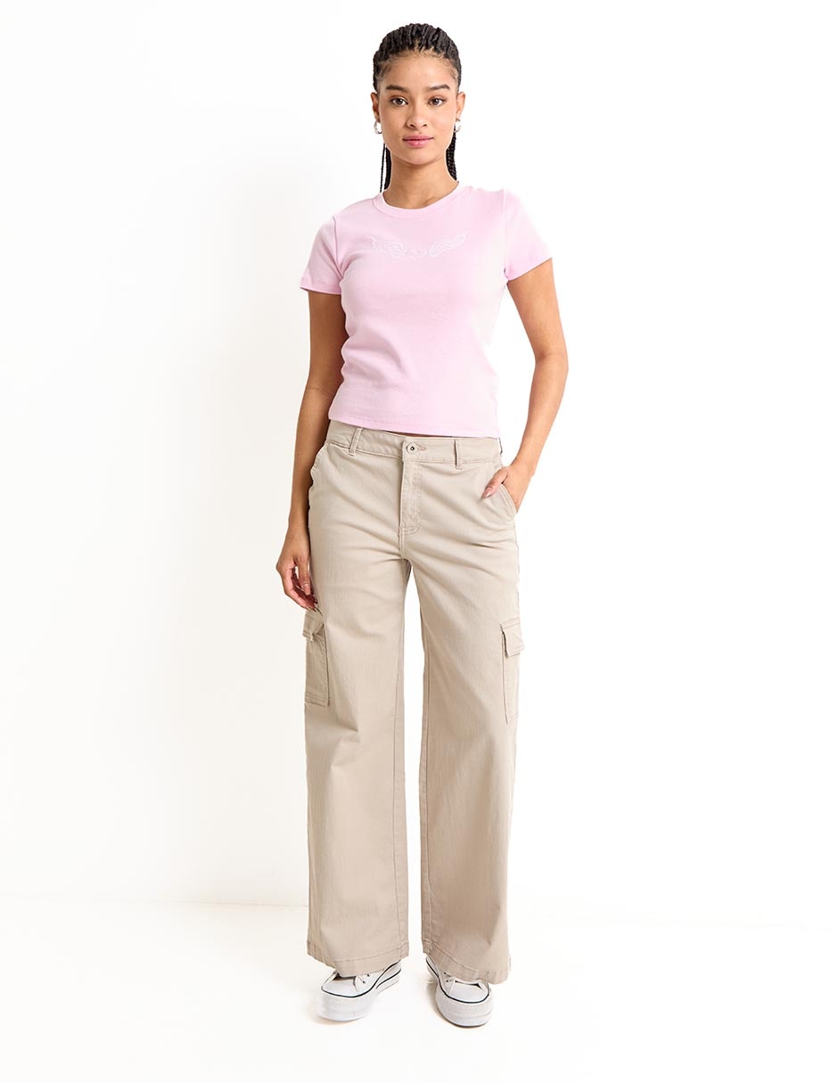 Playera manga corta para mujer 3
