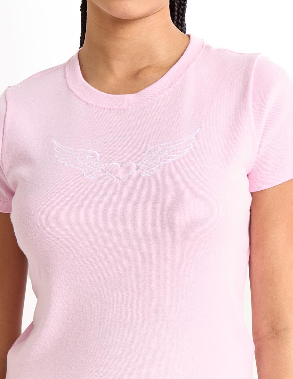 Playera manga corta para mujer 4