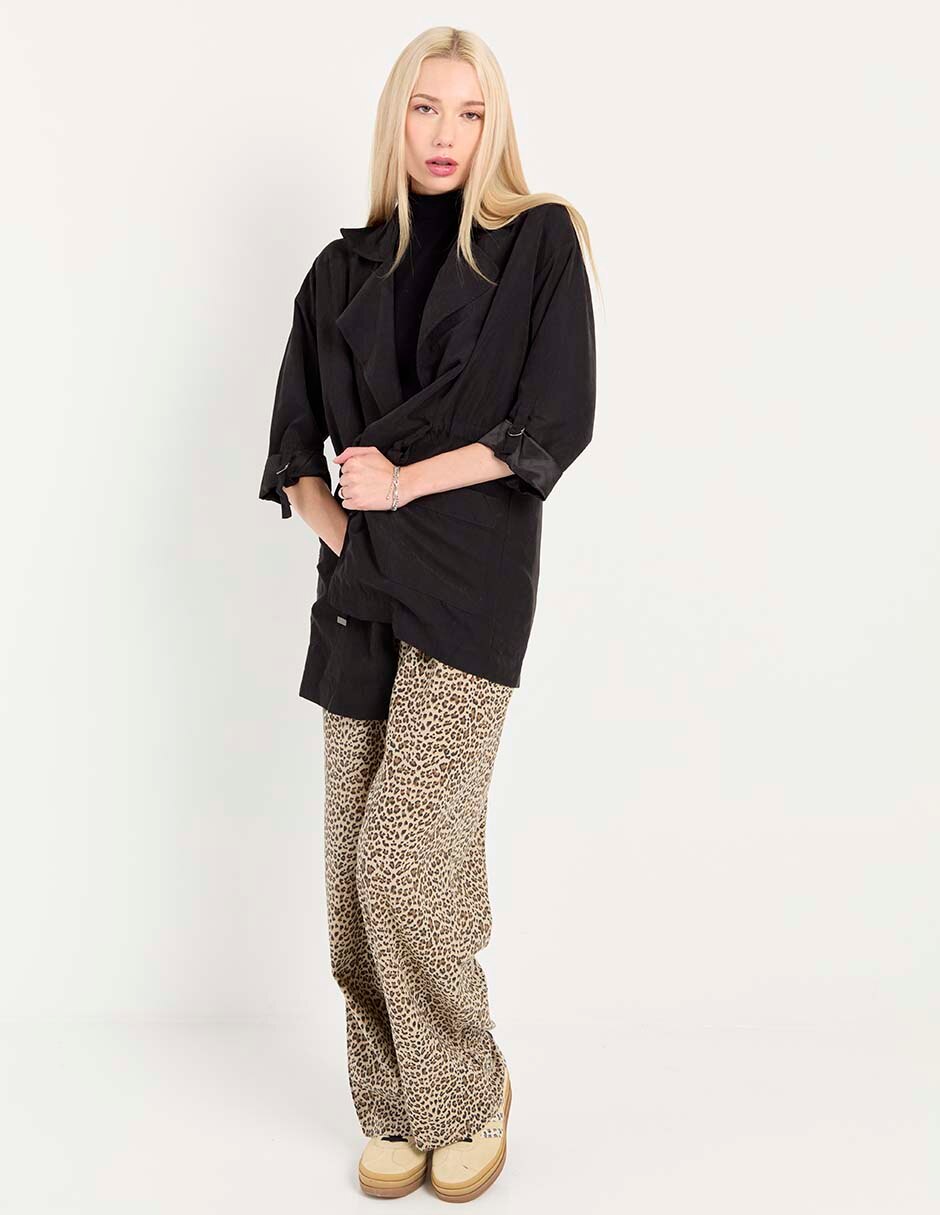Gabardina con bolsillos para mujer 3