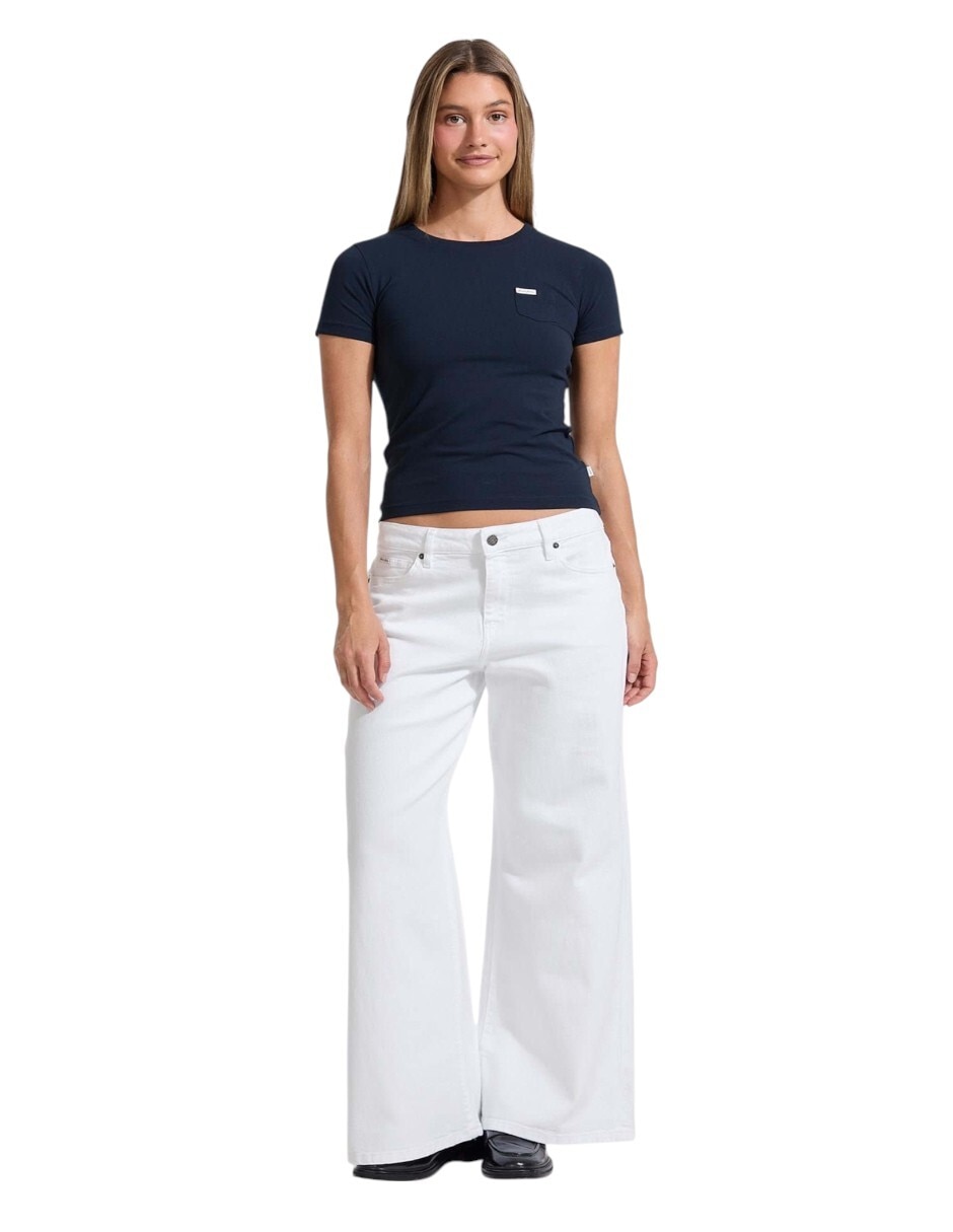 Jeans wide leg para mujer 2