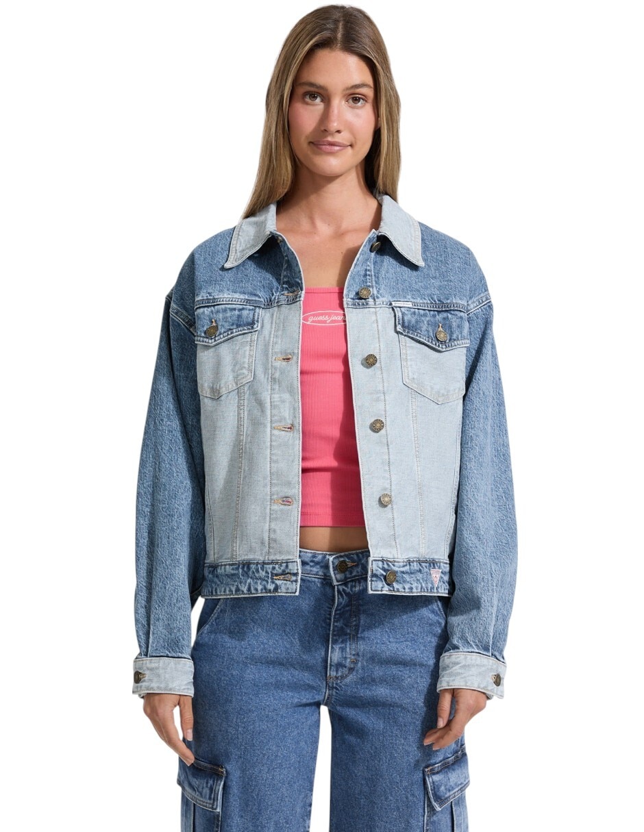 Chamarra de mezclilla Guess Jeans para mujer Liverpool