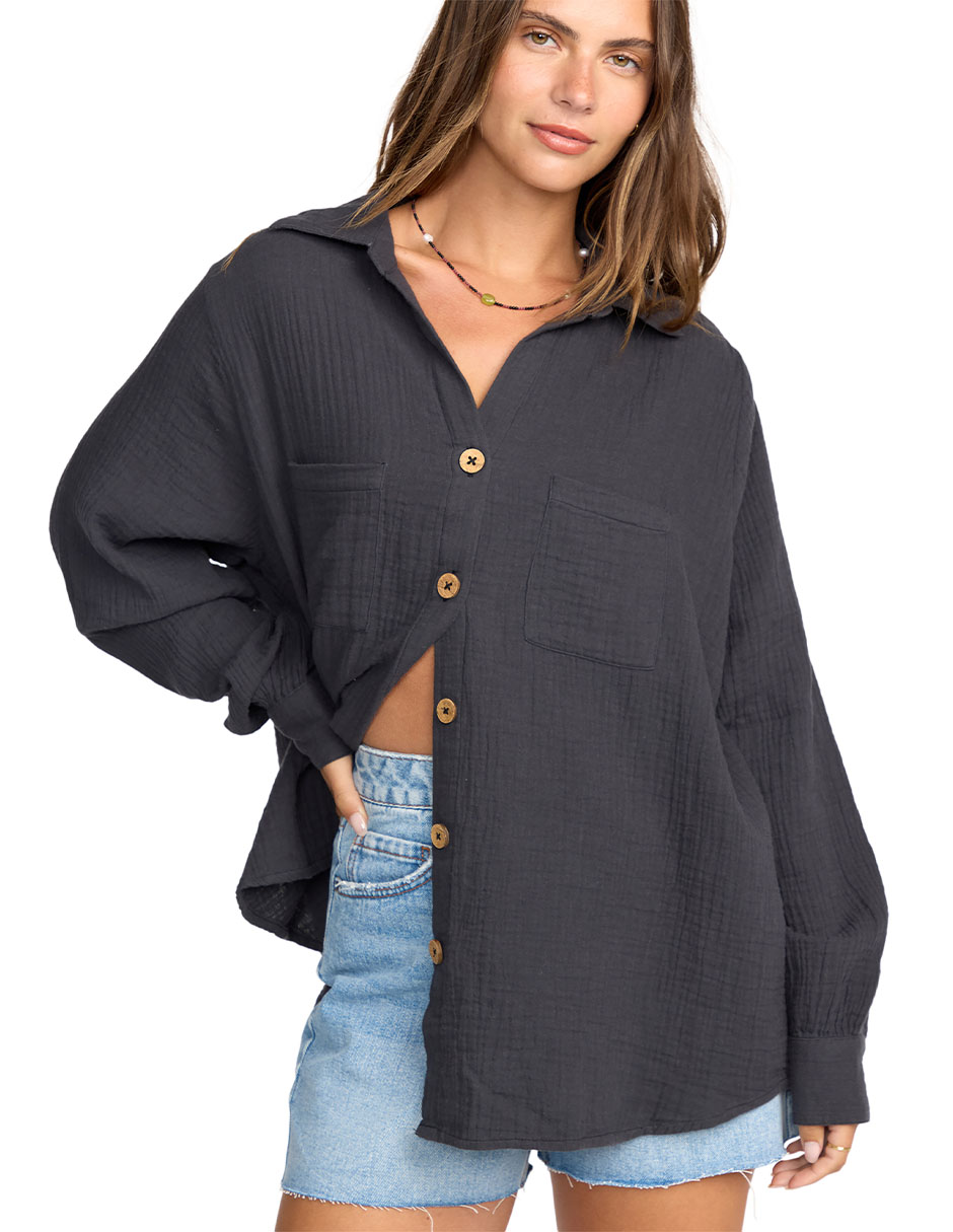 Camisa manga larga para mujer 3
