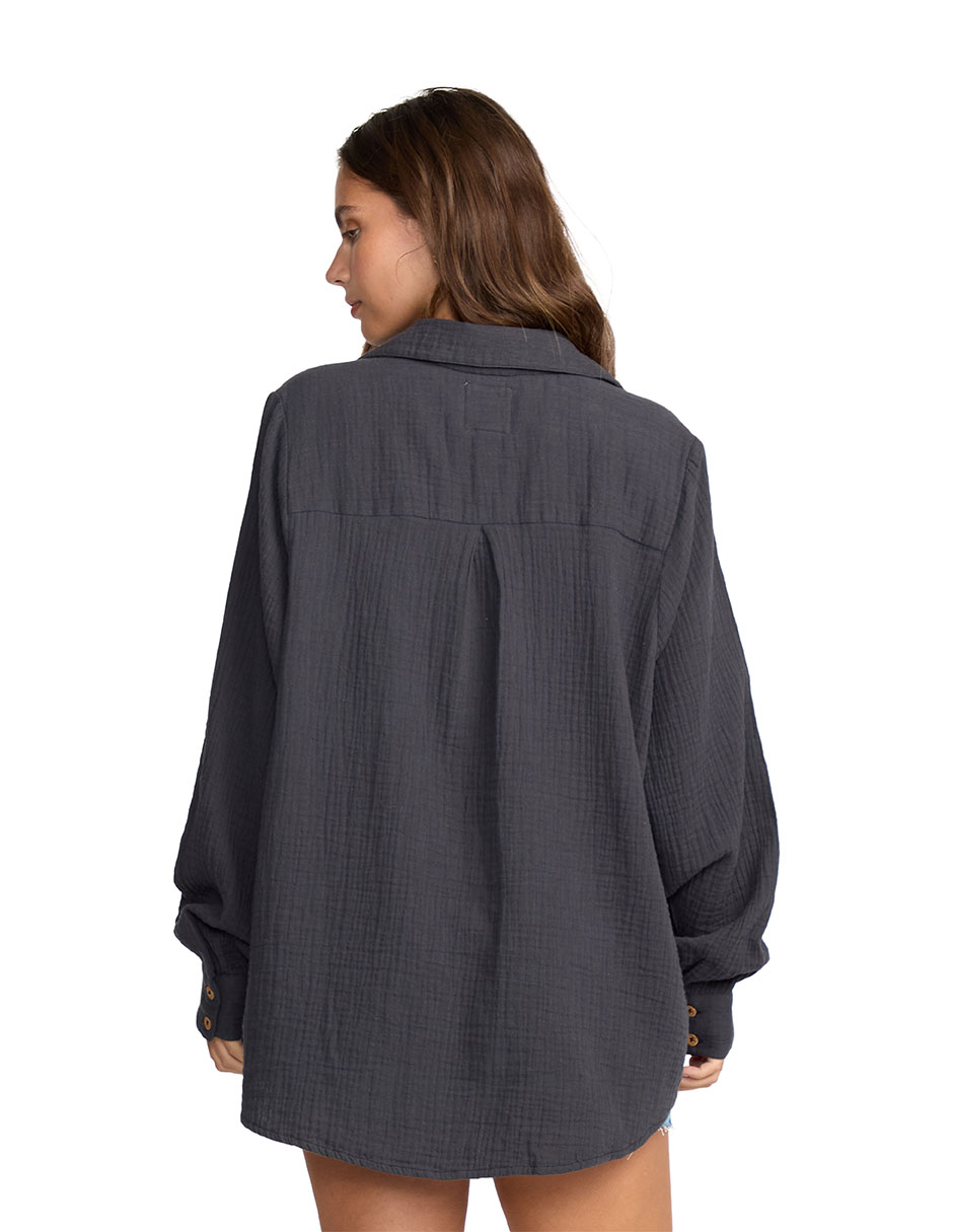 Camisa manga larga para mujer 4