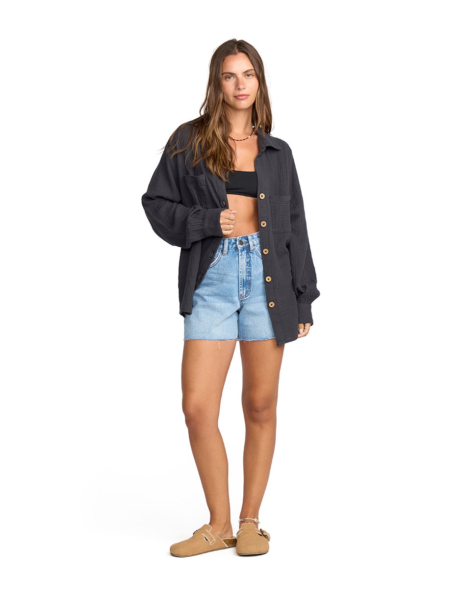 Camisa manga larga para mujer 5