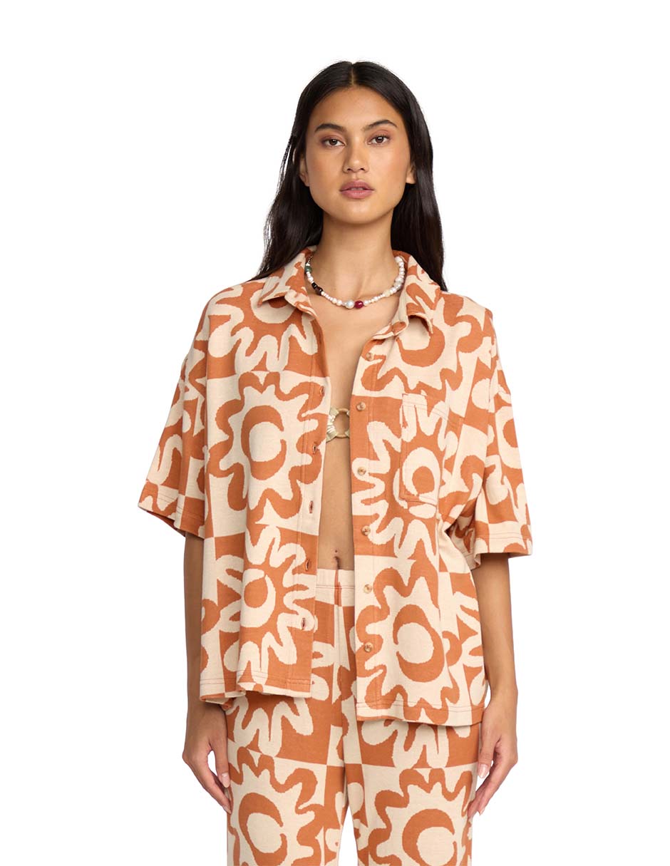 Blusa manga corta para mujer 2