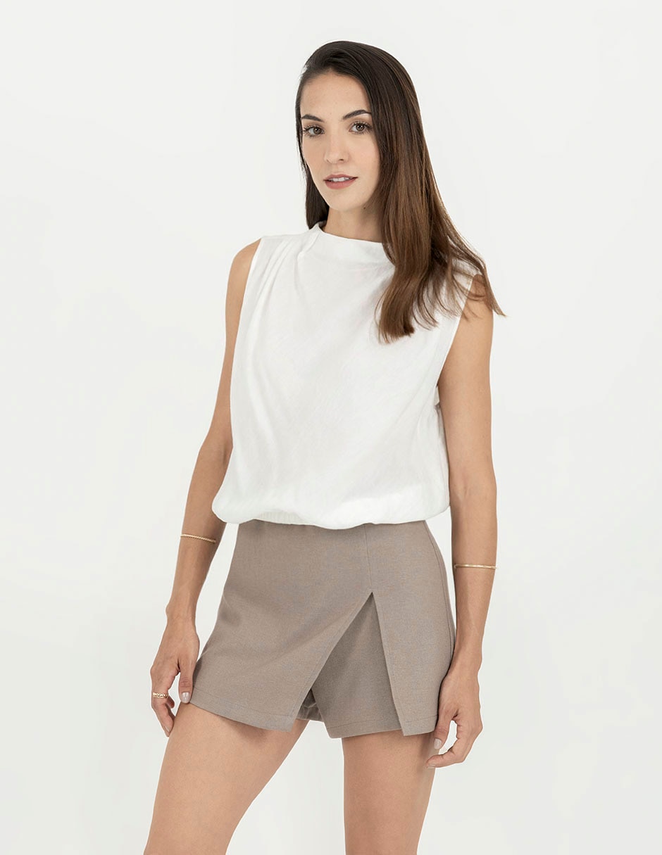 BLUSA SALSA 2253412, G, BLANCO