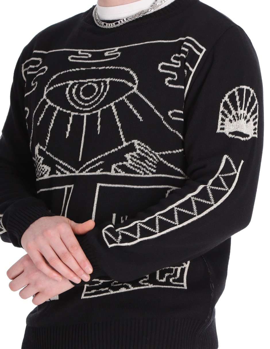 Suéter cuello redondo unisex 7