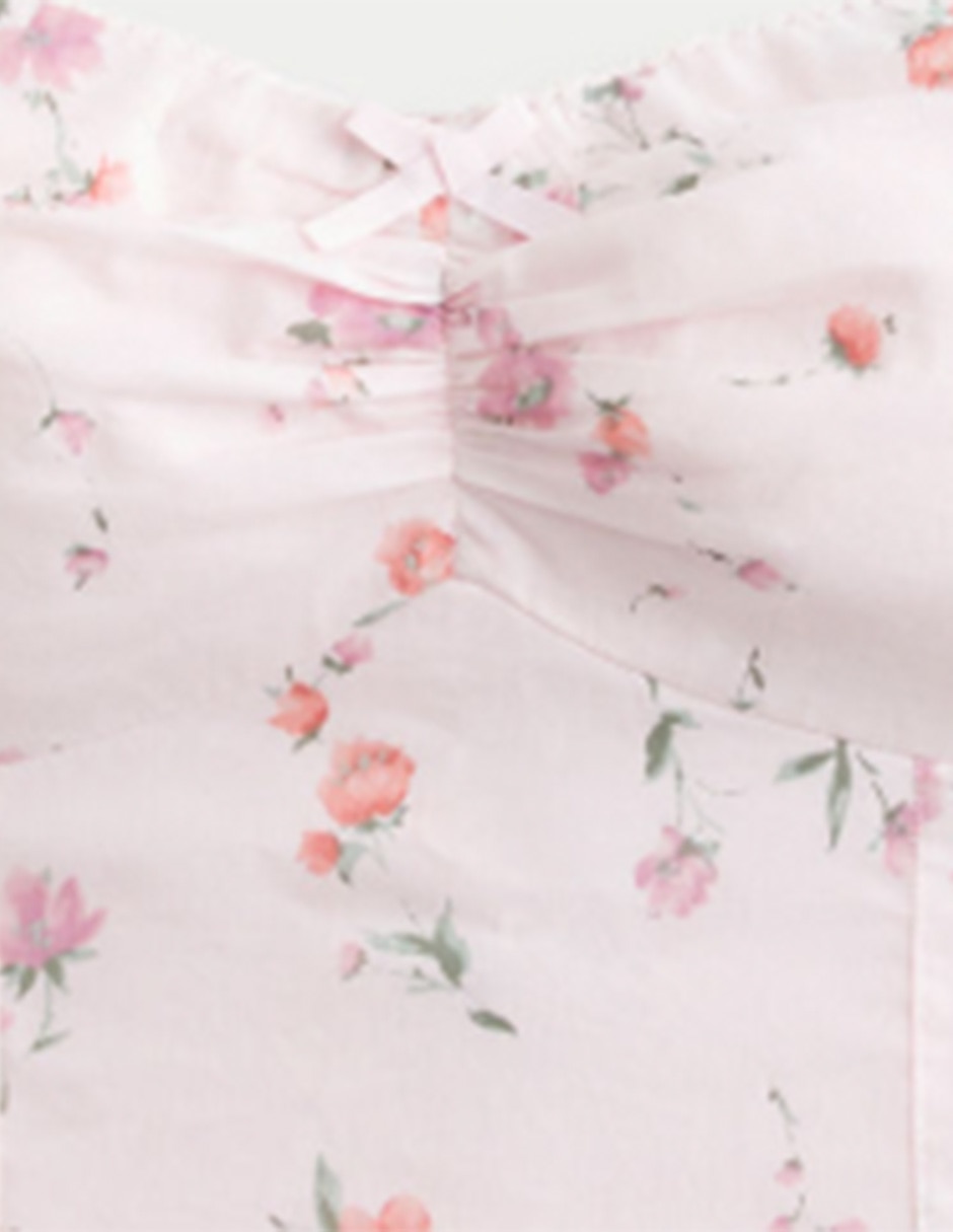 Blusa sin manga para mujer