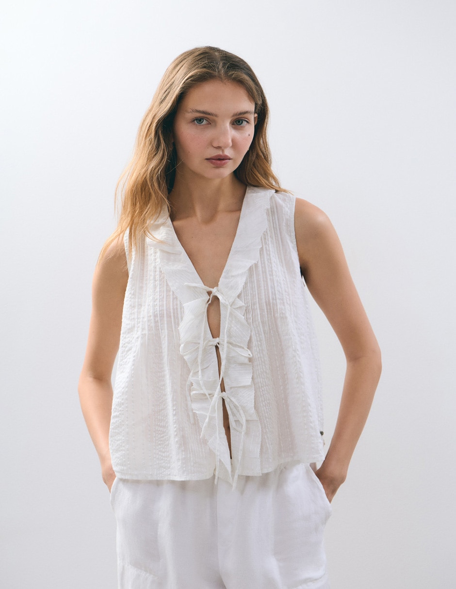 Blusa manga para mujer