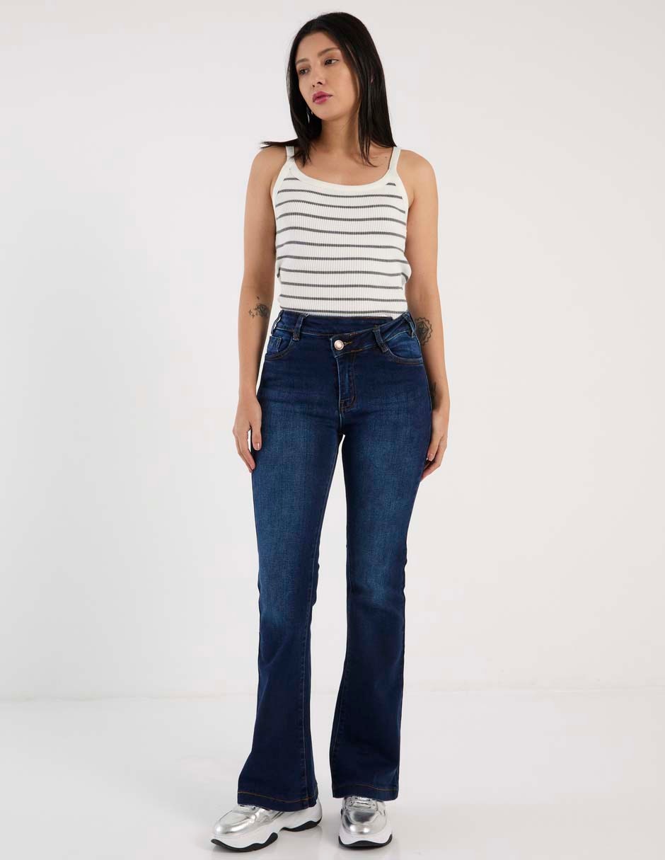 Jeans flare para mujer 3