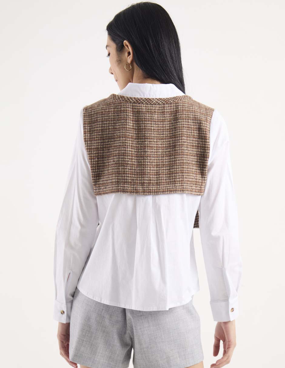 Blusa manga larga para mujer 5