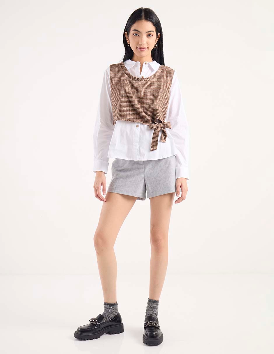 Blusa manga larga para mujer 6
