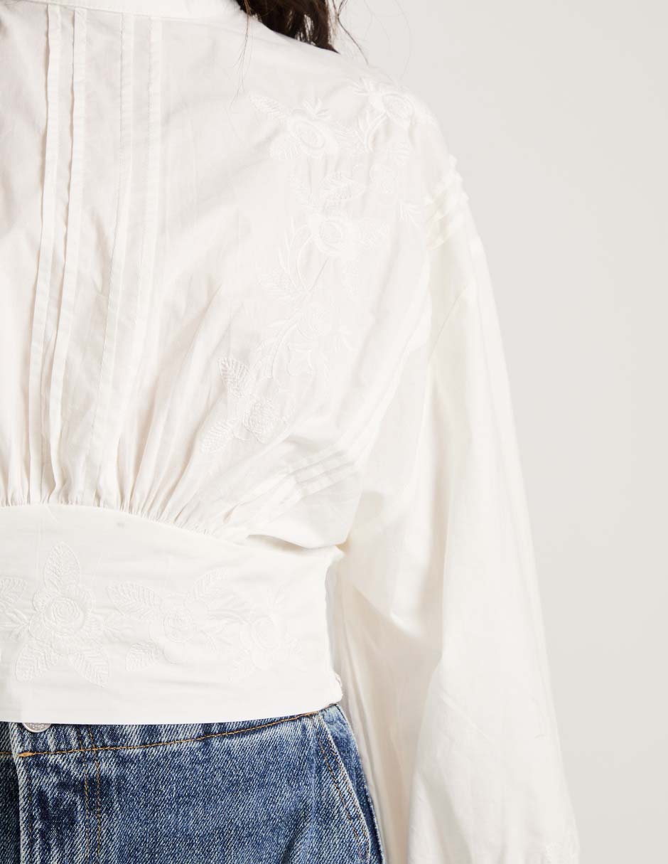 Blusa manga larga para mujer 4