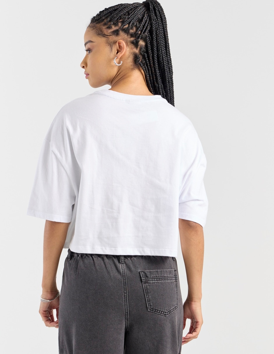 Playera manga corta Wicked cuello redondo para mujer 2