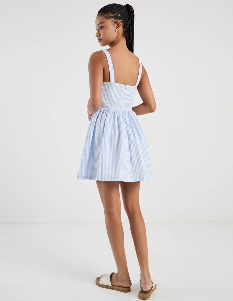 Vestido corto casual That's It para mujer 7