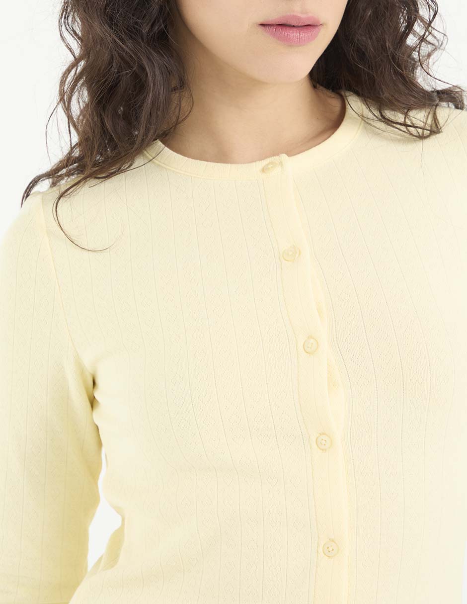 Blusa manga larga para mujer 4