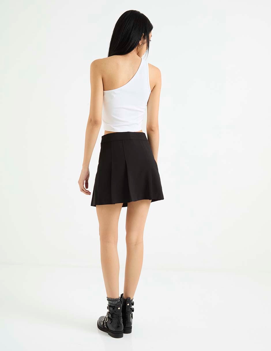 Falda short a la cintura 2