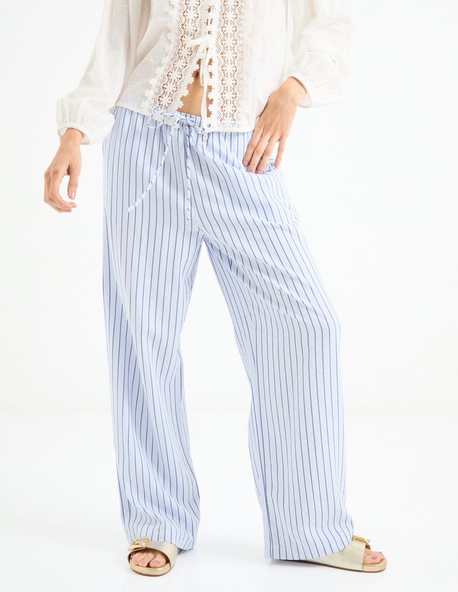 Pantalón relaxed straight para mujer