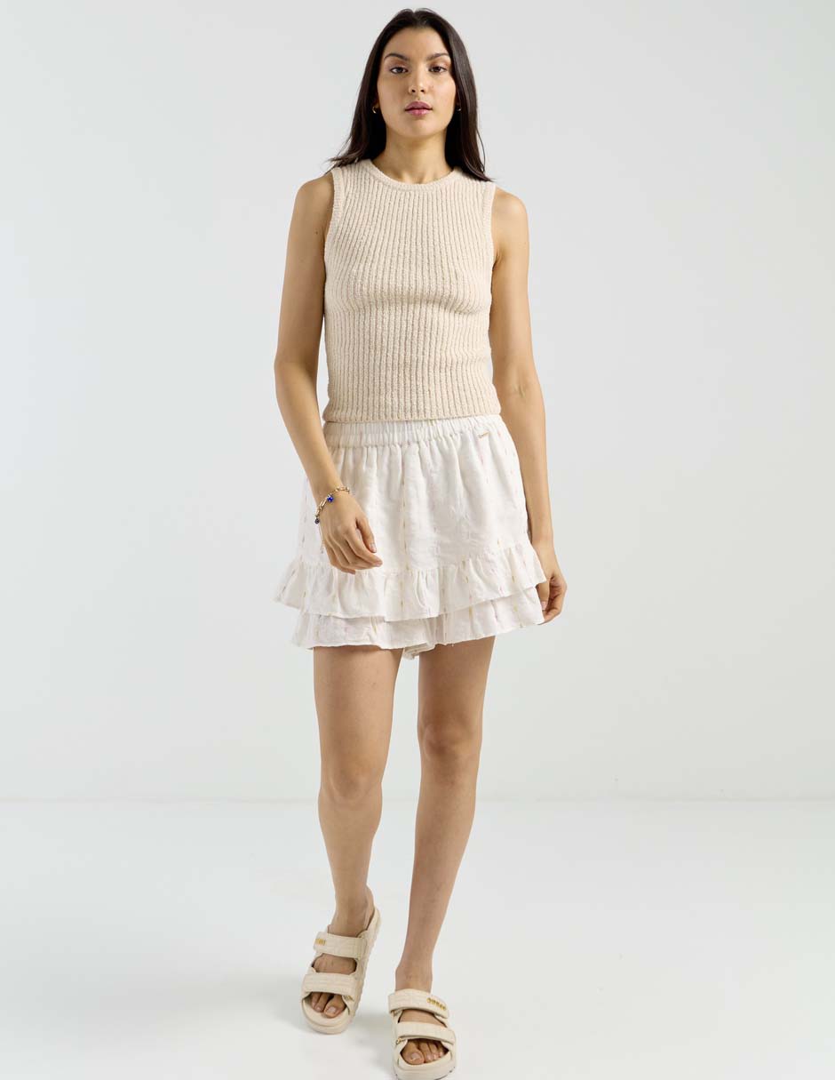 Top cuello redondo escote regular 3