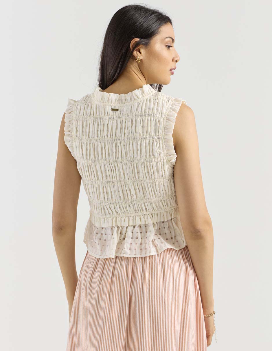 Blusa manga corta para mujer 2