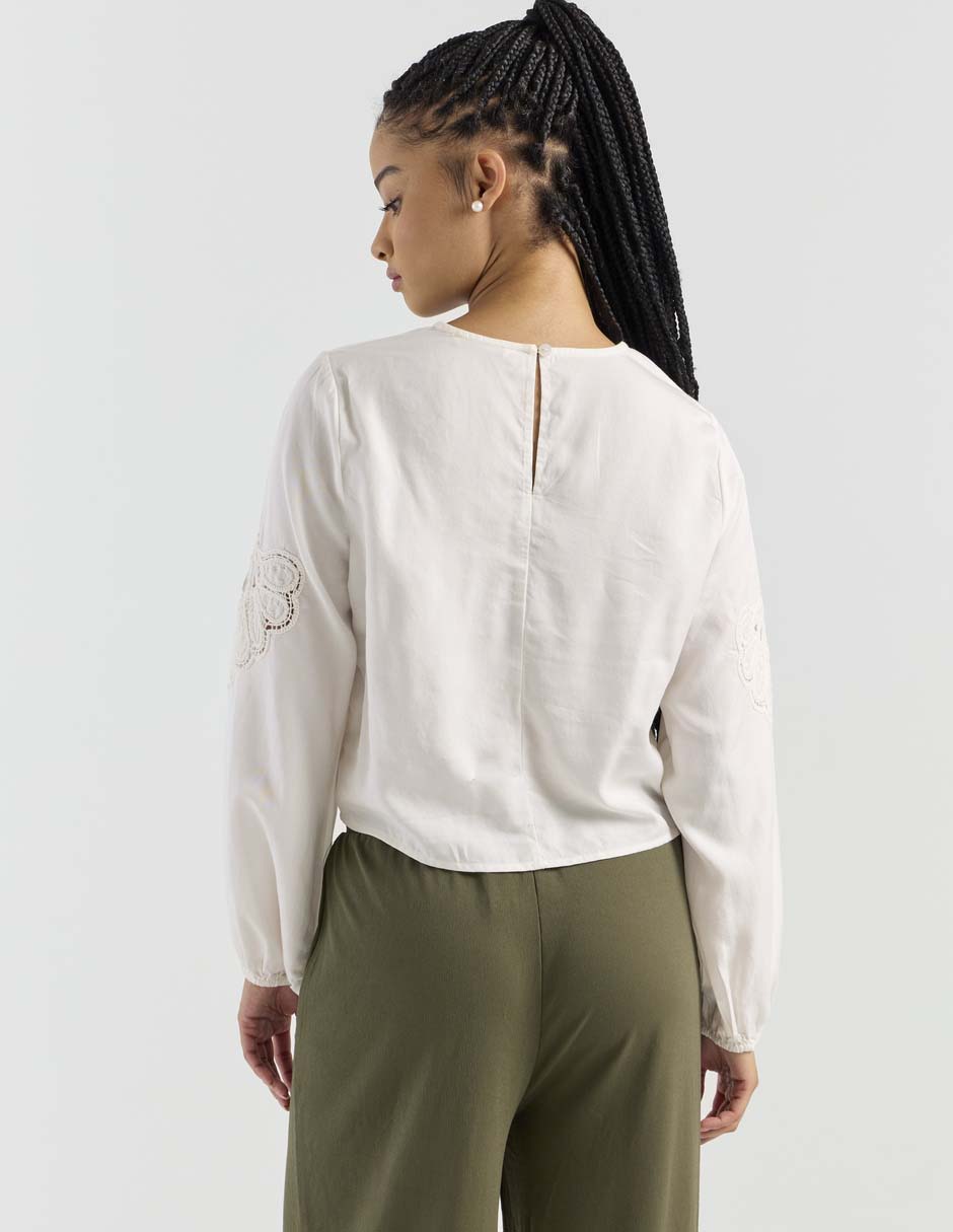Blusa manga larga para mujer 2