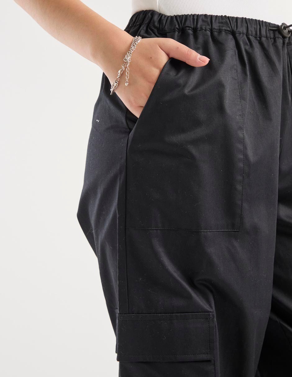 Pantalón cargo baggy para mujer 4