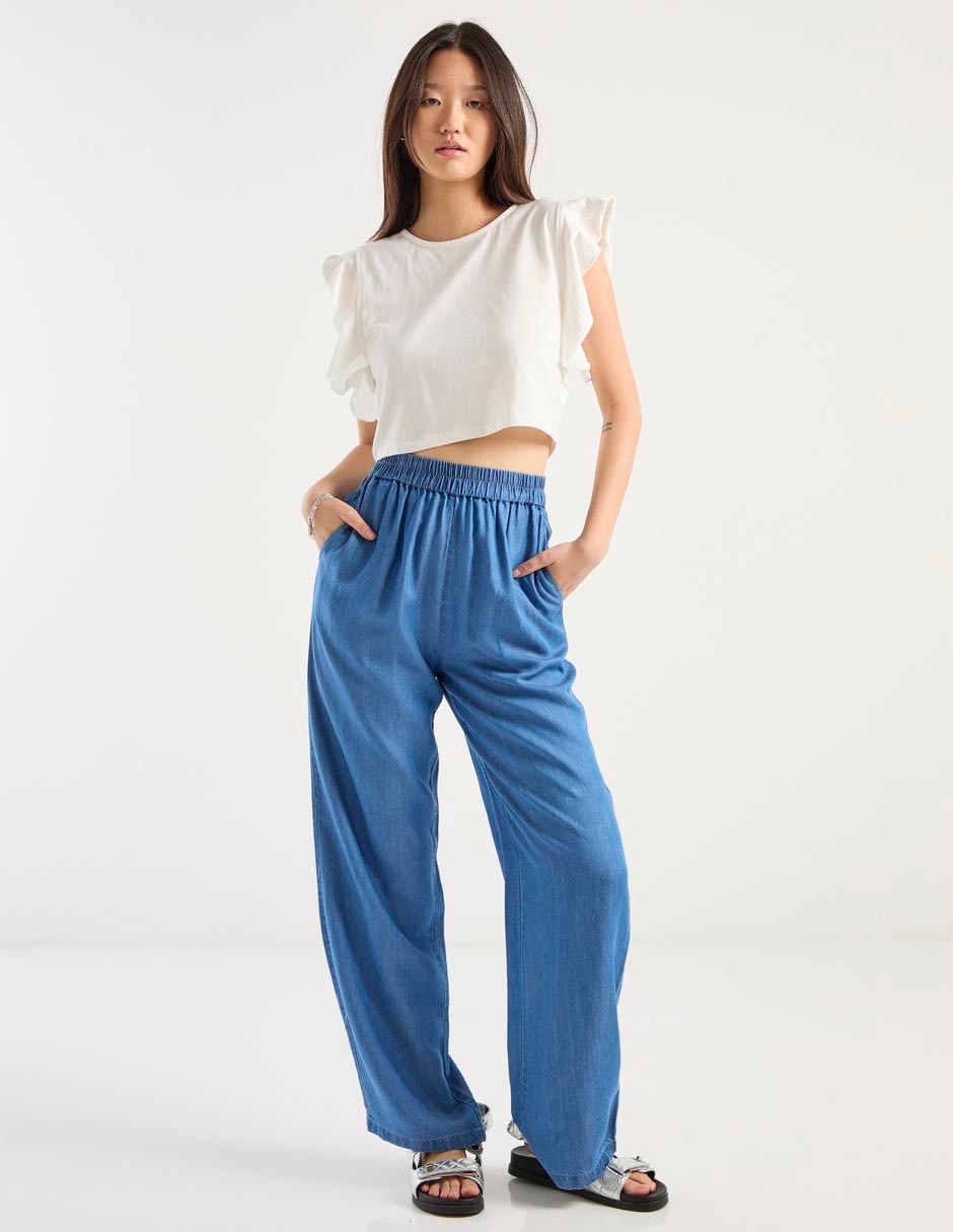 Pantalón amplio para mujer 3