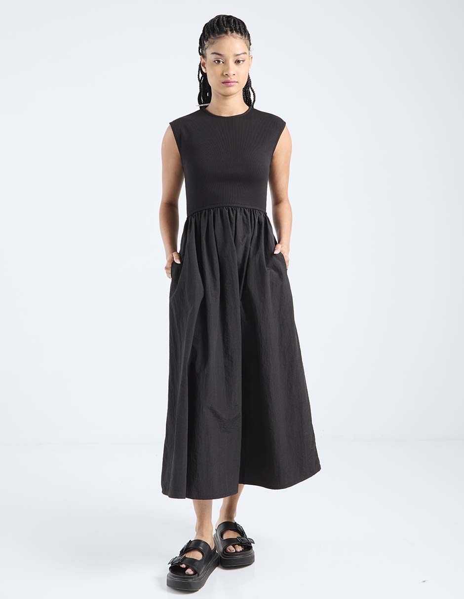Vestido crop casual para mujer Vestido crop casual para mujer