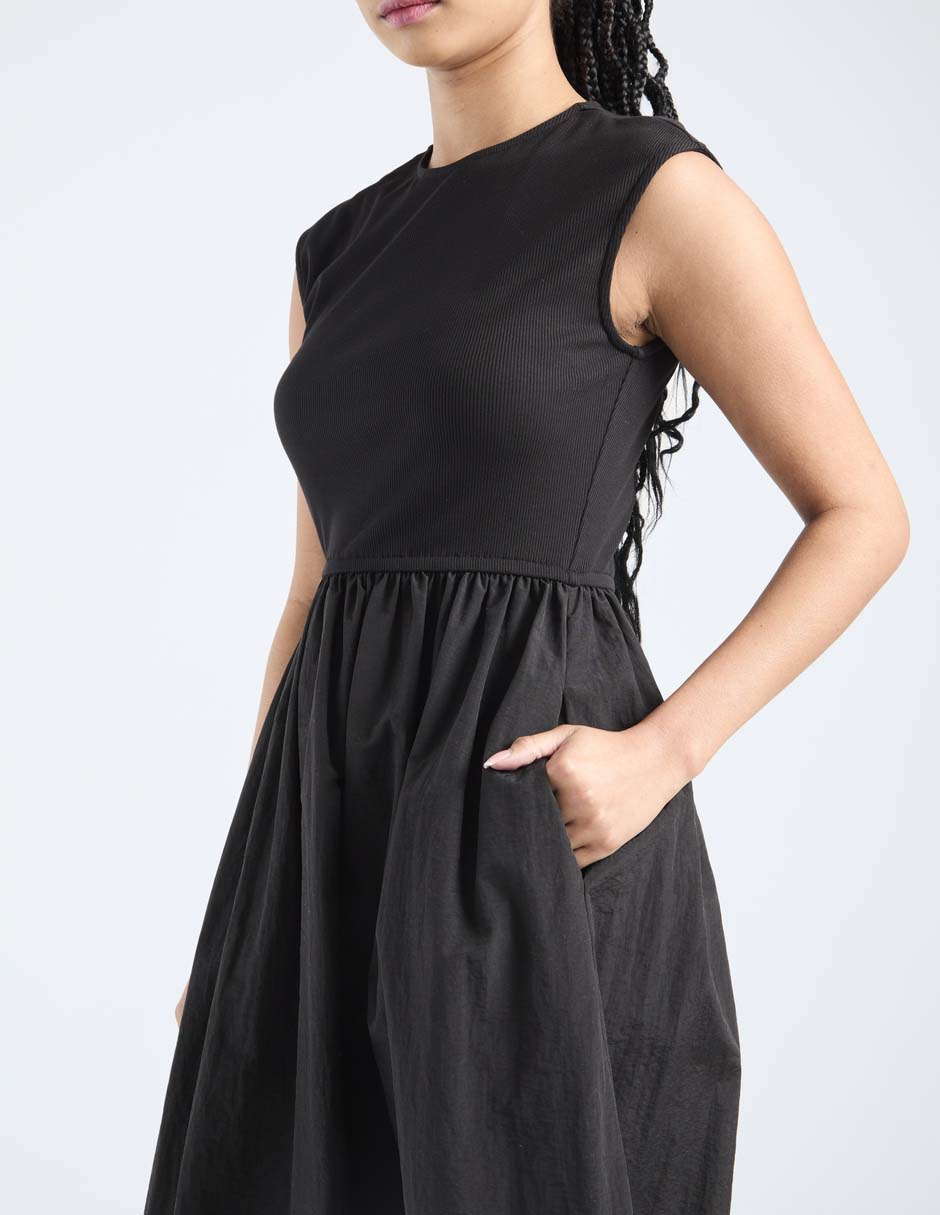 Vestido crop casual para mujer 4