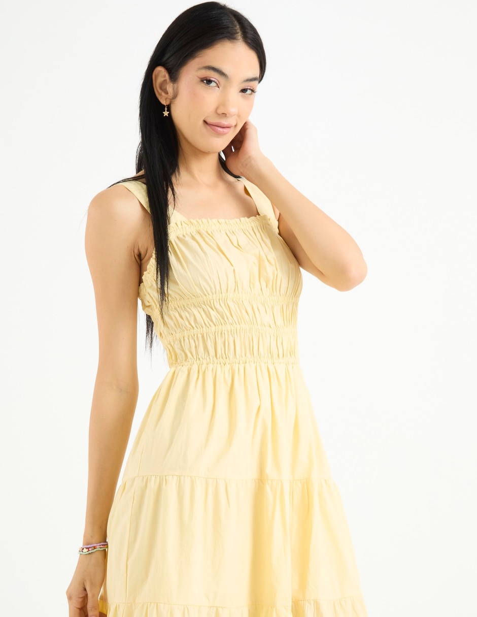 Vestido crop casual para mujer 4