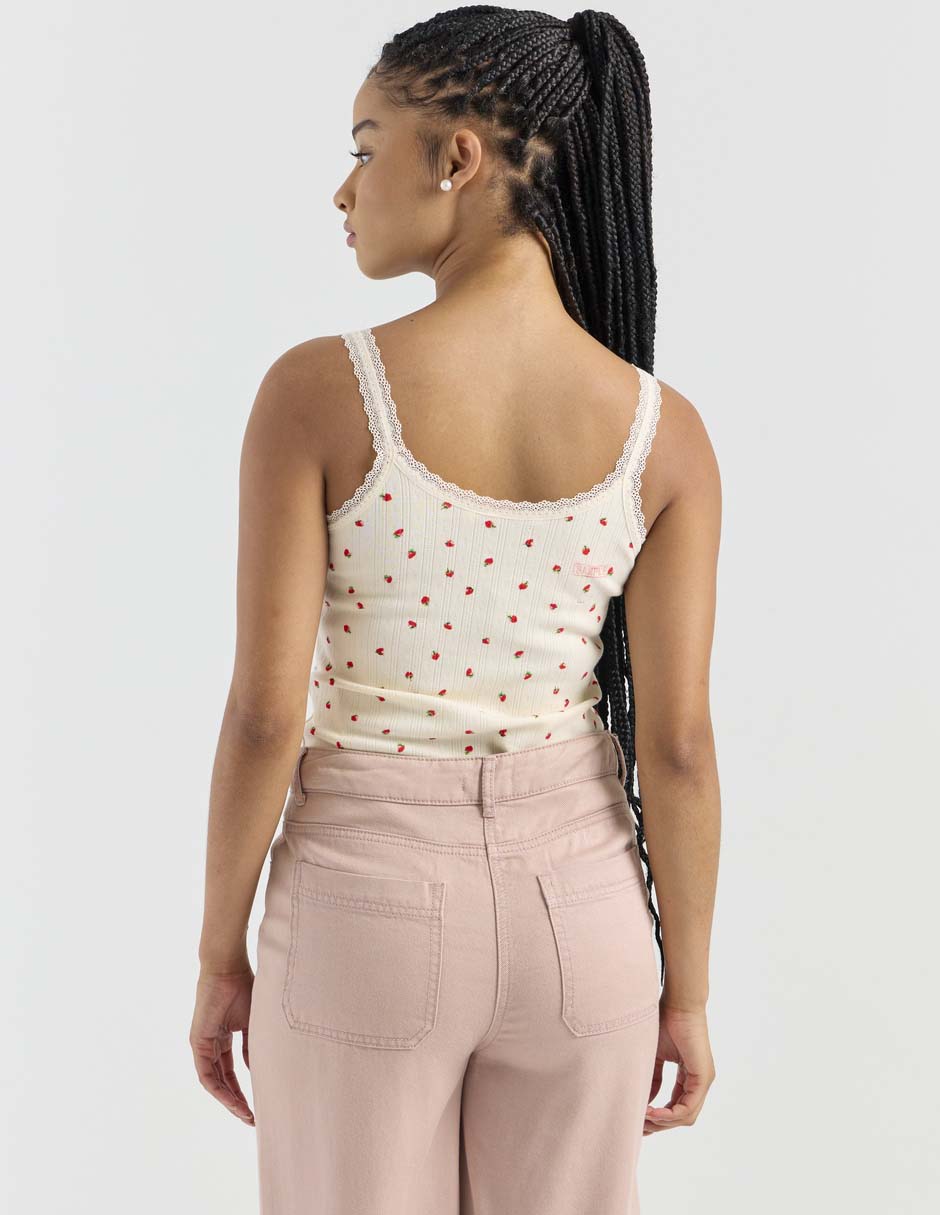 Top cuello redondo escote regular tirante clásico 2