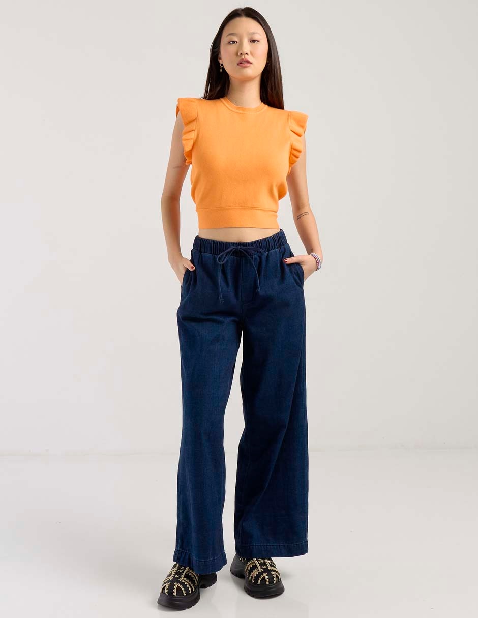 Blusa manga corta para mujer 3