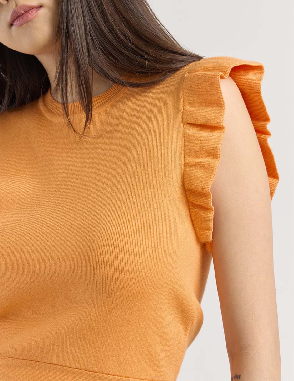 Blusa manga corta para mujer 4