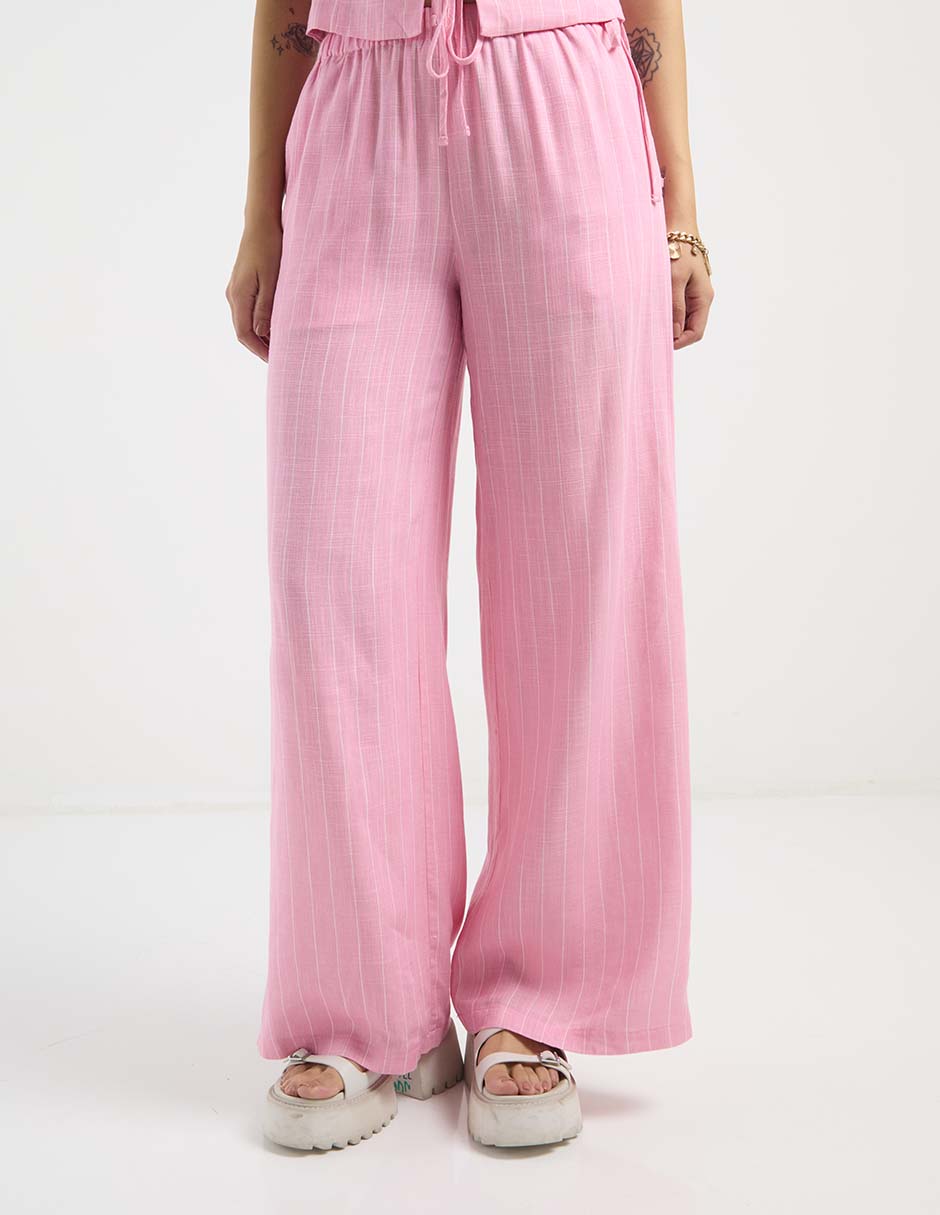 Pantalón relaxed wide leg para mujer 2