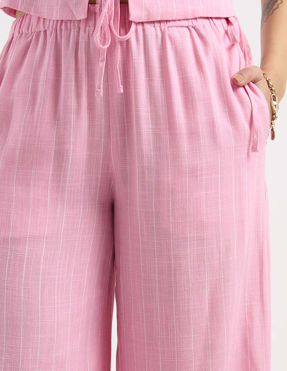 Pantalón relaxed wide leg para mujer 4