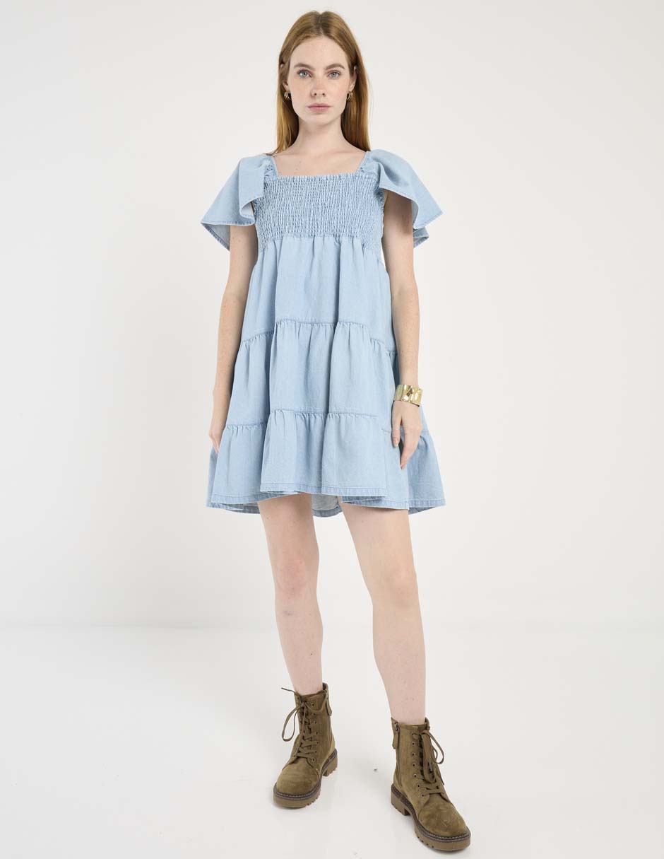 Vestido corto casual para mujer 3