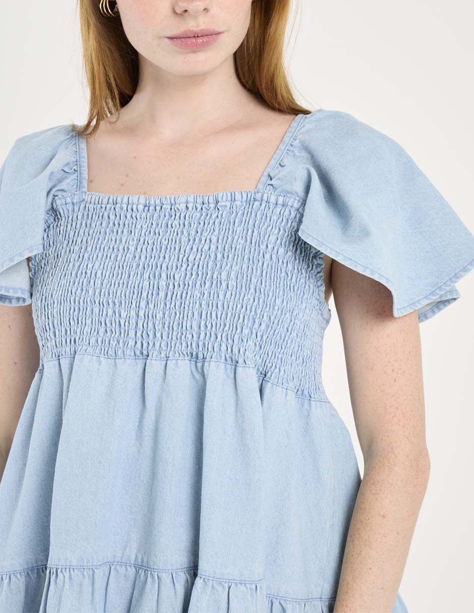 Vestido corto casual para mujer 4