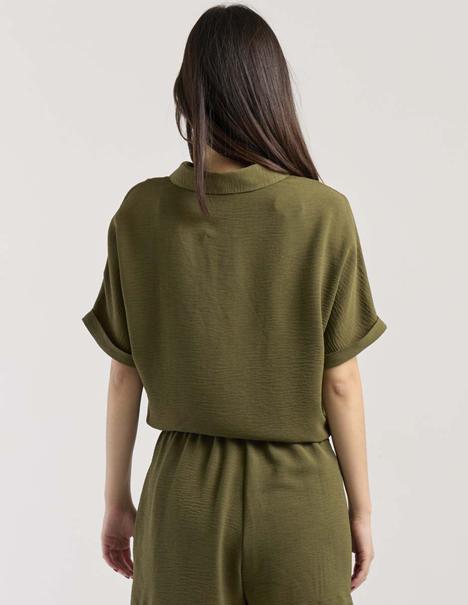 Blusa That's It manga corta para mujer 2