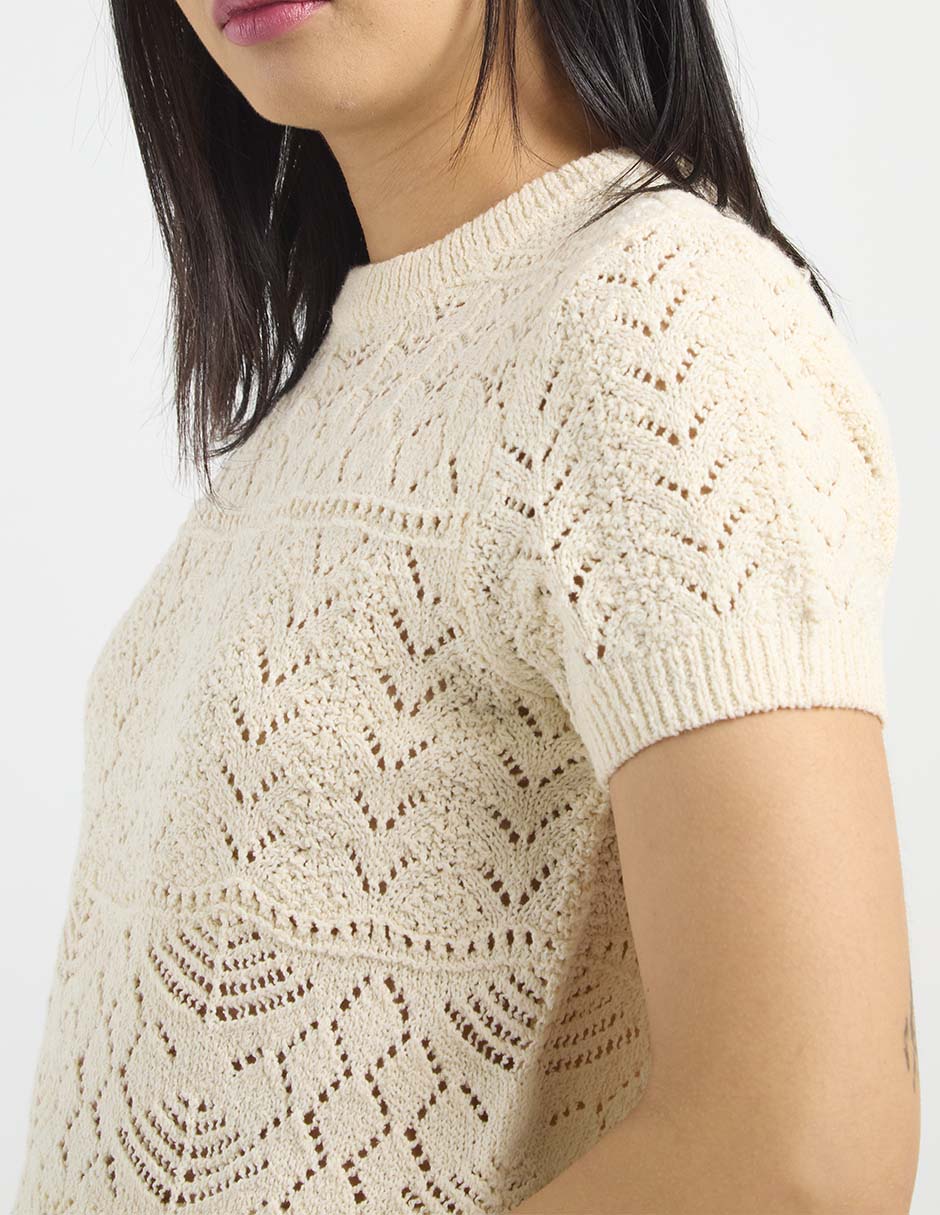 Blusa manga corta para mujer 5