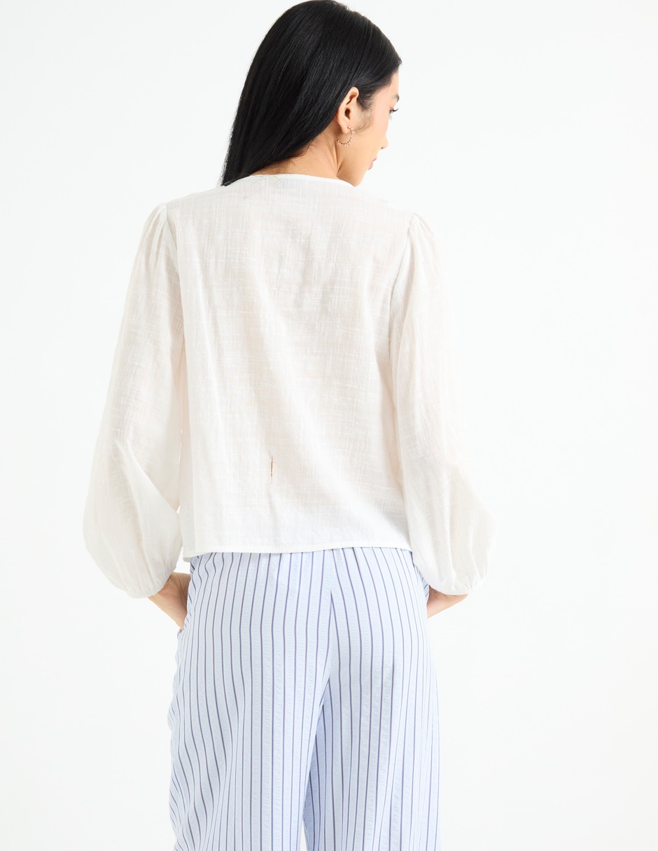 Blusa manga larga para mujer 2