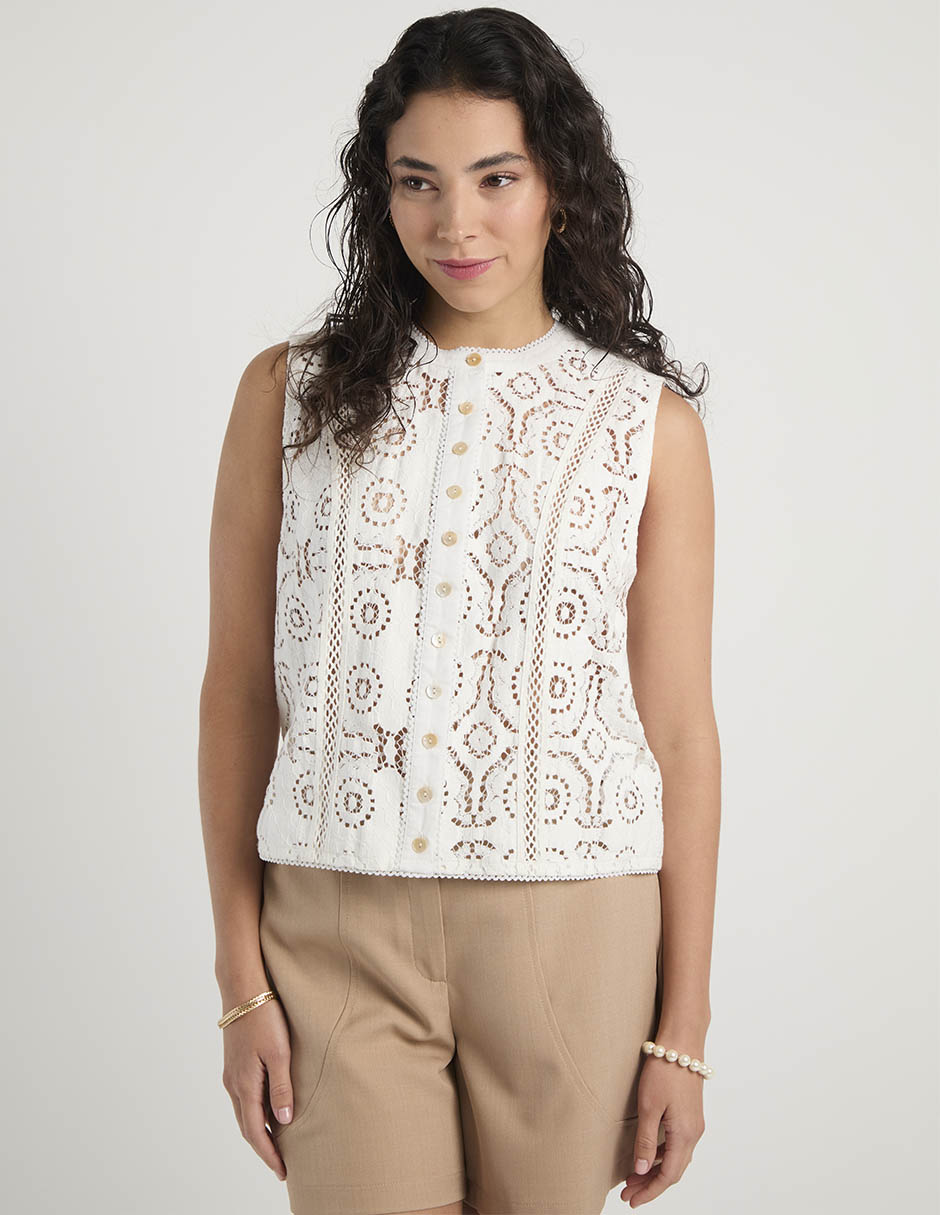 Playera cuello redondo para mujer 2