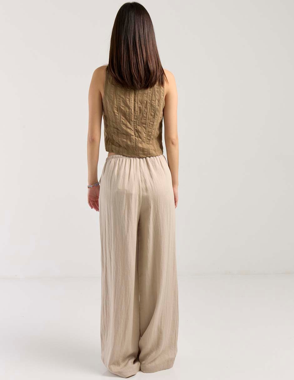 Pantalón relaxed amplio para mujer 5