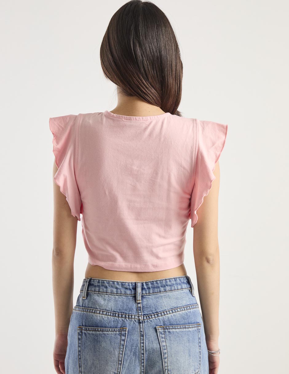 Blusa manga corta para mujer 2