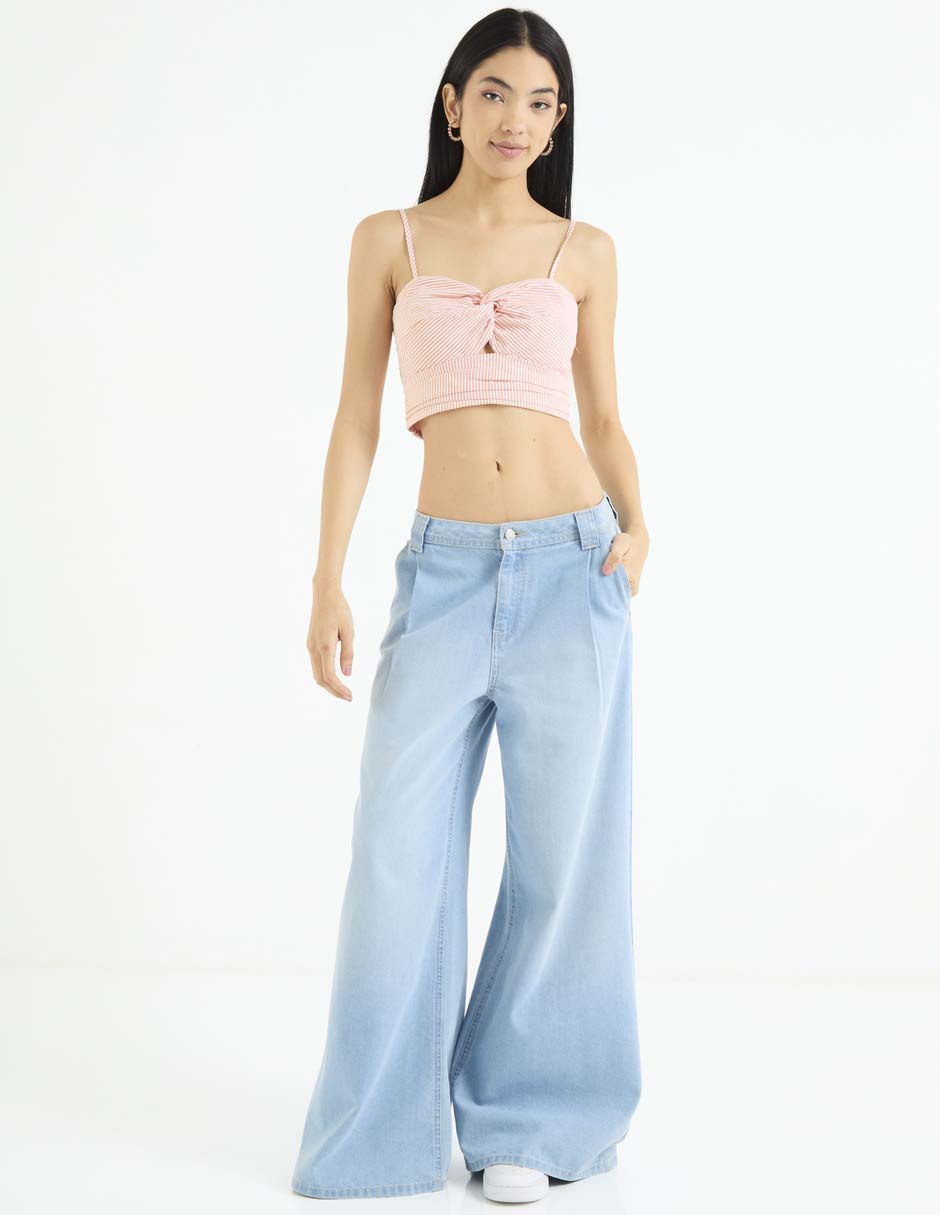 Top escote corazón tirante ajustable 3