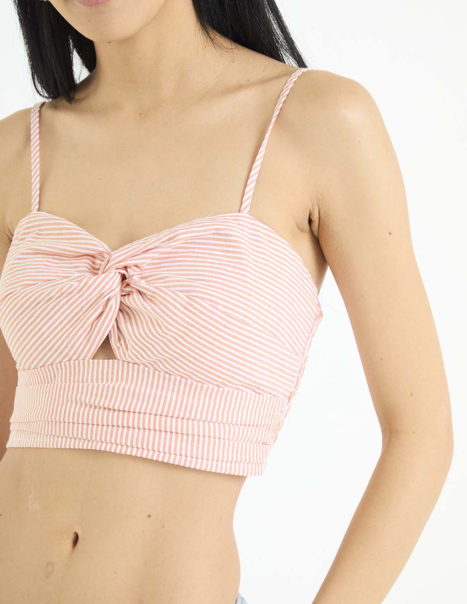 Top escote corazón tirante ajustable 4