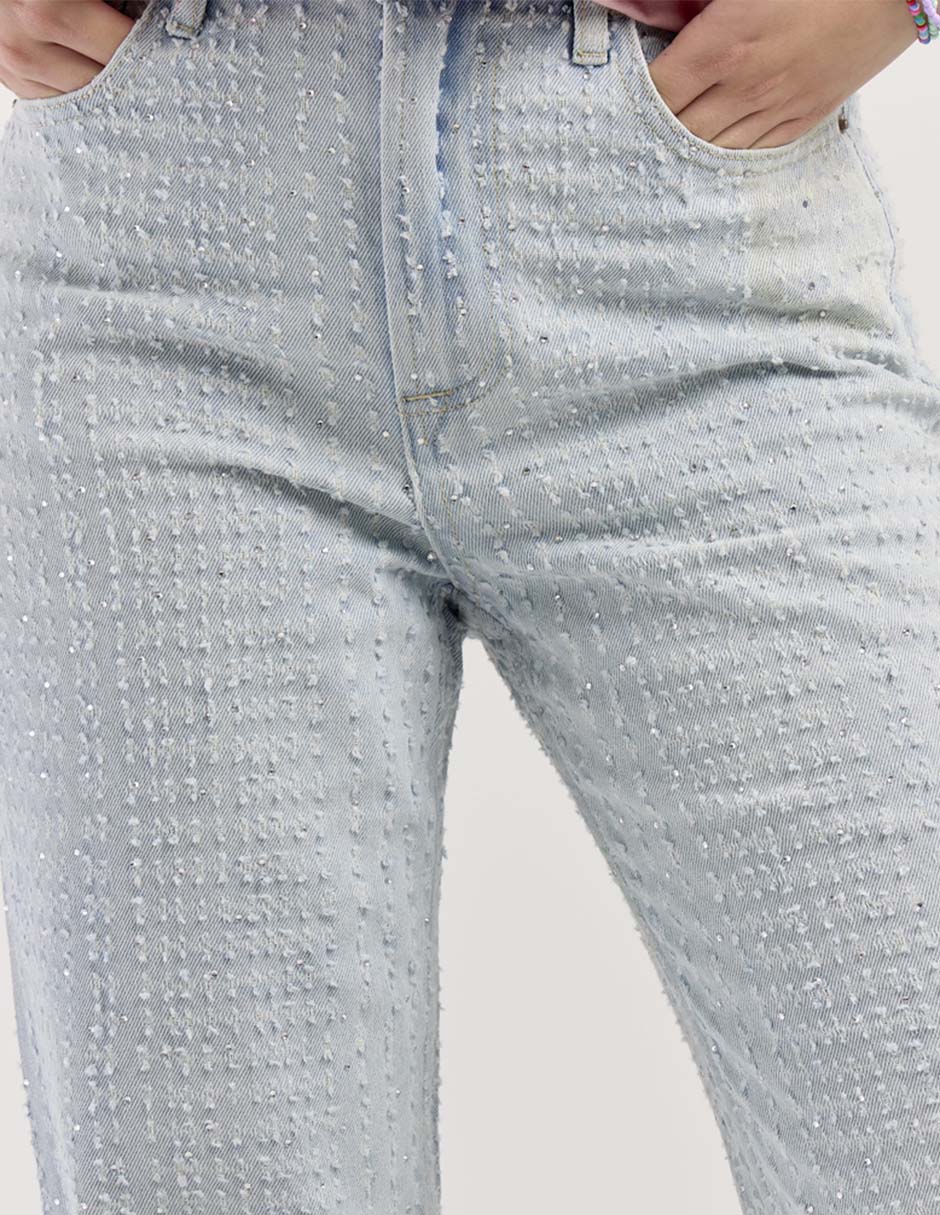 Jeans straight para mujer 4