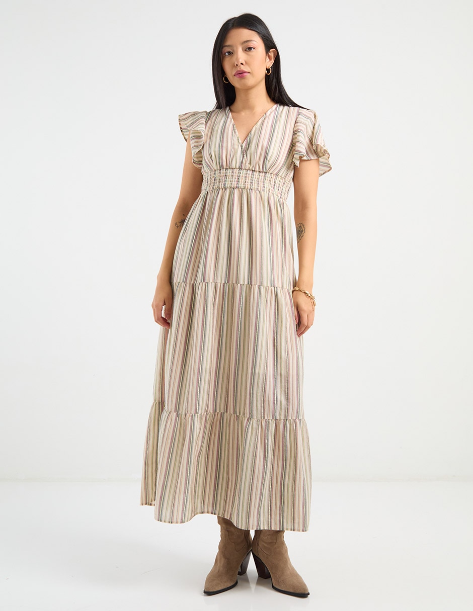 Vestido largo casual para mujer 2